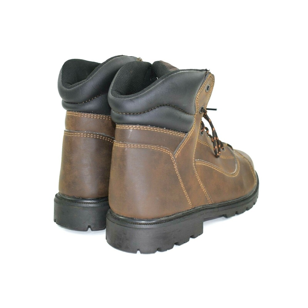 Brahma Rambler Men's Brown Steel‎ Toe Work Boots Lace Up Size 12 - Picture 3 of 12